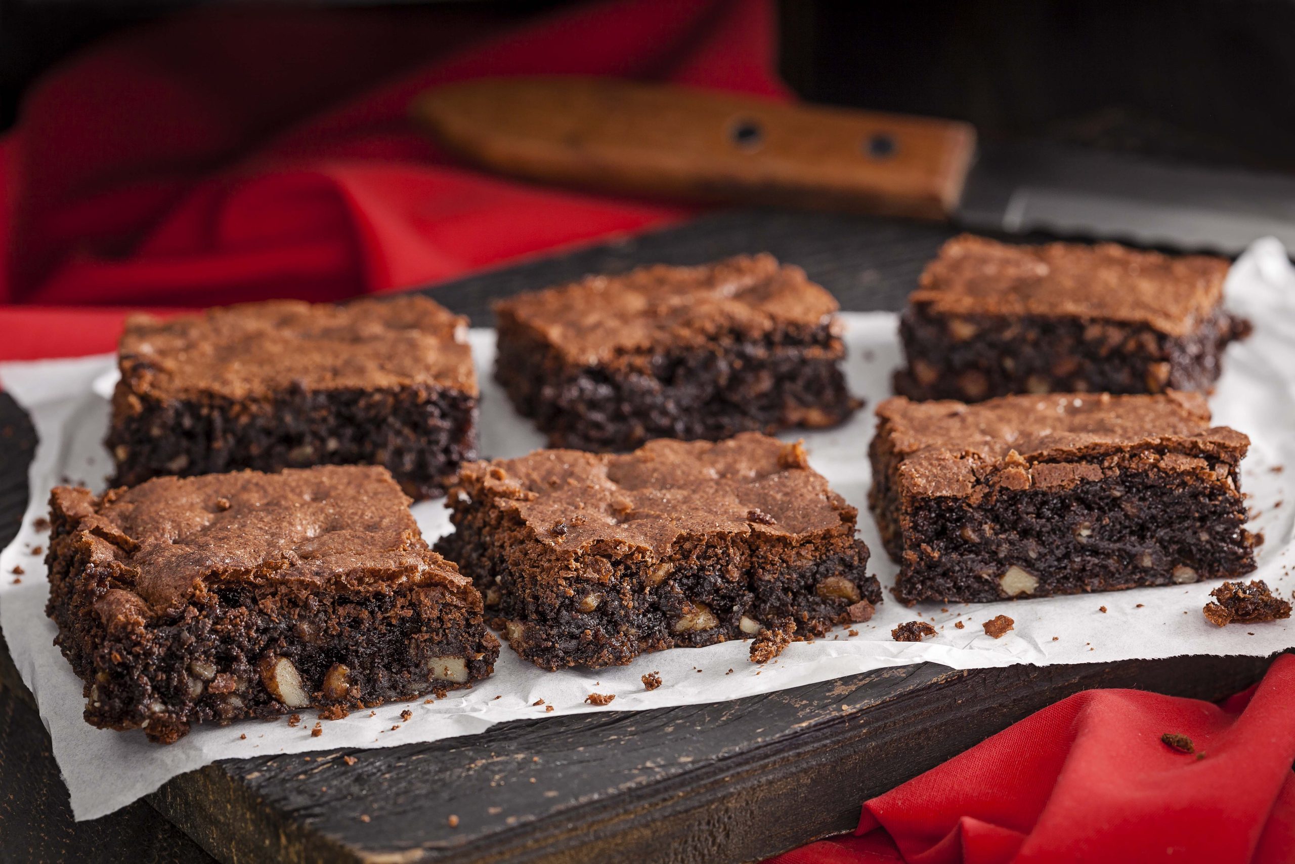 Receita de Brownie de Chocolate com Nozes: Irresistível e Muito Fofinho